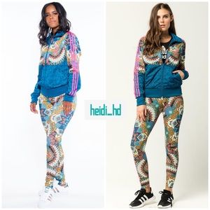 white adidas jacket outfit